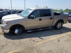 Salvage trucks for sale at Woodhaven, MI auction: 2007 Ford F150 Supercrew