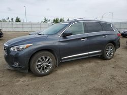 Salvage cars for sale at Nisku, AB auction: 2014 Infiniti QX60
