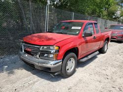 Salvage cars for sale at Cicero, IN auction: 2008 GMC Canyon