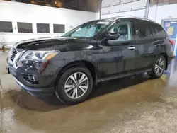 Salvage cars for sale from Copart Blaine, MN: 2017 Nissan Pathfinder S
