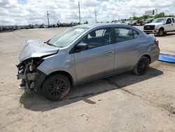 Salvage cars for sale at Oklahoma City, OK auction: 2022 Mitsubishi Mirage G4 ES