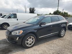 Salvage cars for sale at Miami, FL auction: 2016 Volvo XC60 T5 Premier