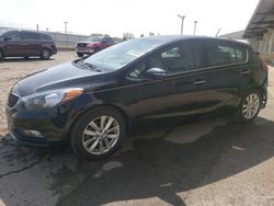 Salvage cars for sale at Dyer, IN auction: 2015 KIA Forte EX