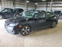 Salvage cars for sale at Des Moines, IA auction: 2020 Honda Civic LX