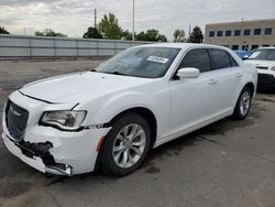 Salvage cars for sale at Littleton, CO auction: 2015 Chrysler 300 Limited