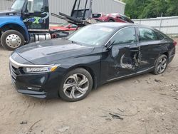 Salvage cars for sale at West Mifflin, PA auction: 2018 Honda Accord EXL