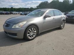 Salvage cars for sale from Copart Glassboro, NJ: 2007 Infiniti G35