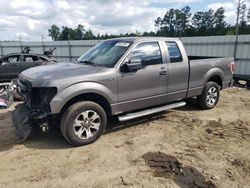 Salvage trucks for sale at Harleyville, SC auction: 2013 Ford F150 Super Cab