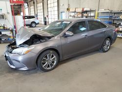 Salvage cars for sale at Blaine, MN auction: 2015 Toyota Camry LE