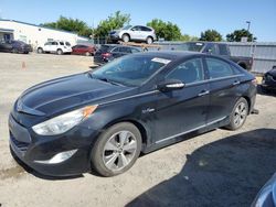 Salvage cars for sale at Sacramento, CA auction: 2012 Hyundai Sonata Hybrid