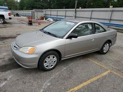 Honda Civic salvage cars for sale: 2003 Honda Civic LX