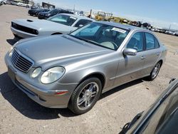 Salvage cars for sale from Copart Phoenix, AZ: 2006 Mercedes-Benz E 350