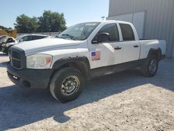 Salvage cars for sale at Apopka, FL auction: 2008 Dodge RAM 1500 ST