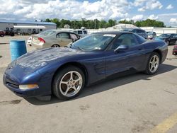 Salvage cars for sale at Pennsburg, PA auction: 2001 Chevrolet Corvette