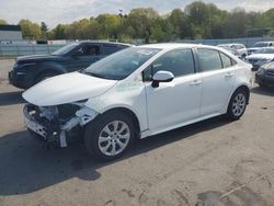 Salvage cars for sale from Copart Assonet, MA: 2020 Toyota Corolla LE
