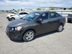 Salvage cars for sale at Bakersfield, CA auction: 2014 Chevrolet Sonic LT