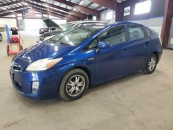 Salvage cars for sale at East Granby, CT auction: 2010 Toyota Prius