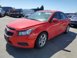 Salvage cars for sale from Copart Hayward, CA: 2014 Chevrolet Cruze LT
