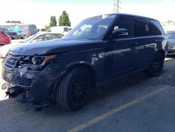 Salvage cars for sale at Hayward, CA auction: 2017 Land Rover Range Rover Supercharged