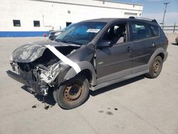 Salvage cars for sale at Farr West, UT auction: 2005 Pontiac Vibe