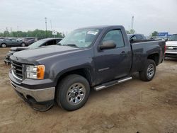 Salvage cars for sale from Copart Woodhaven, MI: 2010 GMC Sierra C1500