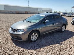 Honda salvage cars for sale: 2013 Honda Civic LX