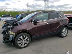 Salvage cars for sale at Littleton, CO auction: 2017 Buick Encore Preferred