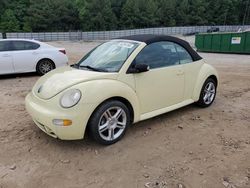 Salvage cars for sale at Gainesville, GA auction: 2005 Volkswagen New Beetle GLS