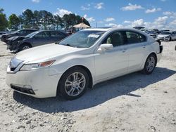 Salvage cars for sale at Loganville, GA auction: 2010 Acura TL
