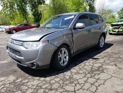 Salvage cars for sale at Portland, OR auction: 2014 Mitsubishi Outlander SE