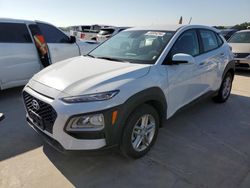 Salvage cars for sale at Grand Prairie, TX auction: 2021 Hyundai Kona SE