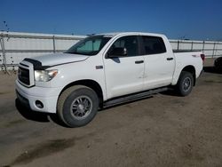 Salvage trucks for sale at Bakersfield, CA auction: 2011 Toyota Tundra Crewmax SR5
