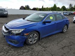 Salvage cars for sale at Portland, OR auction: 2016 Honda Civic LX