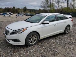 Salvage cars for sale from Copart Candia, NH: 2015 Hyundai Sonata SE