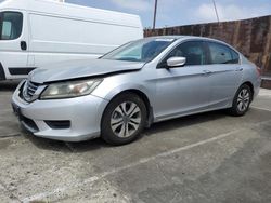 Salvage cars for sale at Wilmington, CA auction: 2015 Honda Accord LX