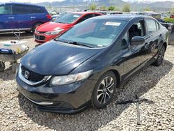 Salvage cars for sale at Magna, UT auction: 2015 Honda Civic EX