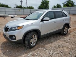 Salvage cars for sale at Oklahoma City, OK auction: 2013 KIA Sorento EX