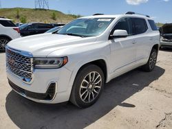 Salvage cars for sale from Copart Littleton, CO: 2020 GMC Acadia Denali