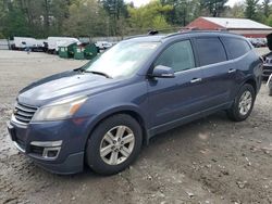 Salvage cars for sale from Copart Mendon, MA: 2013 Chevrolet Traverse LT