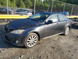 Lexus IS 250 salvage cars for sale: 2008 Lexus IS 250