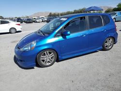 Honda FIT S salvage cars for sale: 2007 Honda FIT S