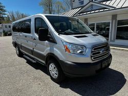 Salvage cars for sale at North Billerica, MA auction: 2016 Ford Transit T-350