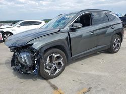 Salvage cars for sale at Grand Prairie, TX auction: 2022 Hyundai Tucson Limited