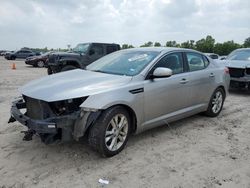 Salvage cars for sale at Houston, TX auction: 2013 KIA Optima LX