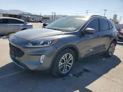 Salvage cars for sale at Sun Valley, CA auction: 2022 Ford Escape SEL