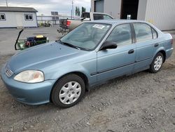 Honda Vehiculos salvage en venta: 1999 Honda Civic LX