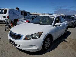 Salvage cars for sale from Copart Martinez, CA: 2009 Honda Accord LX