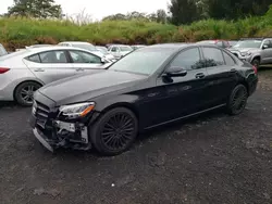 Salvage cars for sale from Copart Kapolei, HI: 2019 Mercedes-Benz C300
