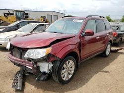 Salvage cars for sale from Copart Elgin, IL: 2013 Subaru Forester 2.5X Premium