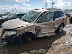 Salvage cars for sale at Elgin, IL auction: 2007 Hyundai Santa FE SE